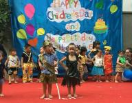 Văn nghệ ngày 1.6 và sinh nhật vui nhộn tại Kids’Space