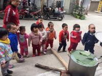 Cùng Kids'Space nấu bánh chưng đón Tết